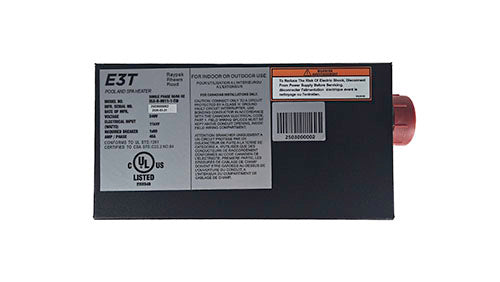 Raypak Digital E3T 5.5 KW Heater 100-10000662