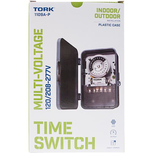 Tork Mechanical Timer - Plastic Enclosure - 120-277V