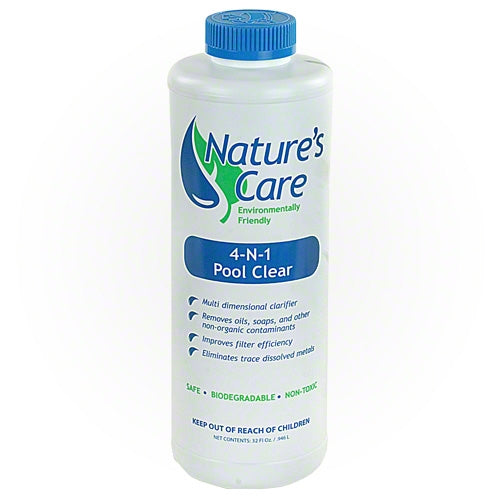 Pool Clear Water Clarifier Clears Cloudy Pool Water, Removes Metals