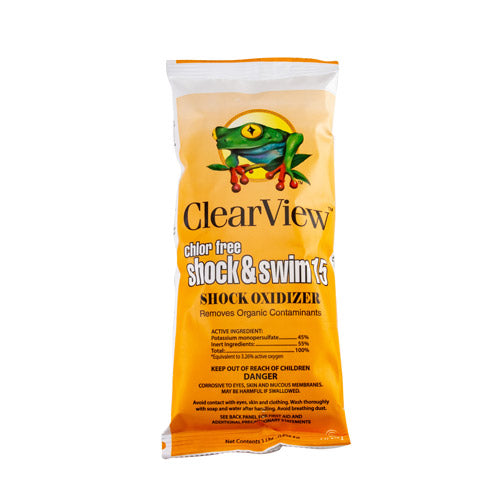 ClearView Chlor Free Shock & Swim 15 - Case of 24