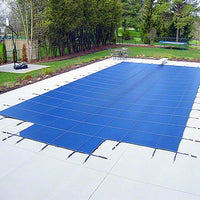 Yard Guard Deck-Lock Mesh Safety Cover - 12' X 24' - Blue - Sunplay