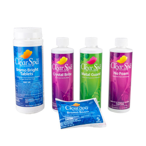 Clear Spa Start-Up Kit - Bromine Systems