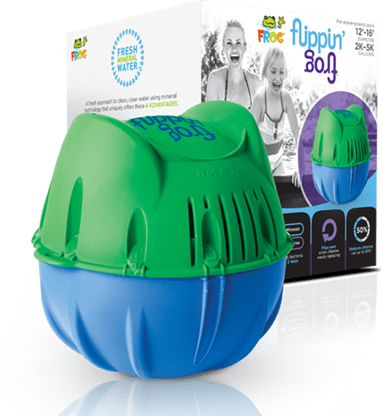 Flippin' Frog Pop-Up Pool Sanitizer