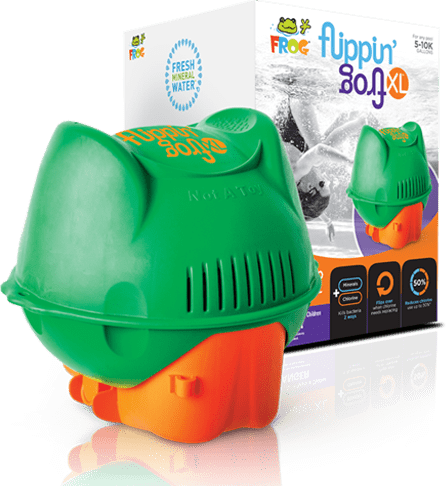 Flippin Frog XL Pop-Up Pool Sanitizer