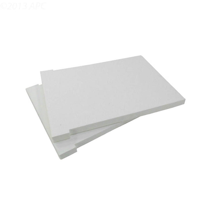 Raypak Front and Rear Uncommon Refractory 010089F