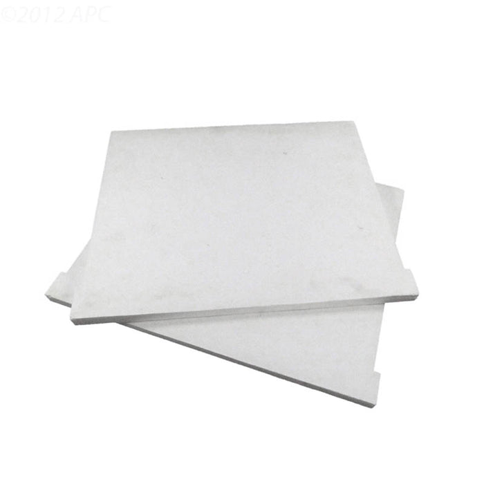 Raypak Front and Rear Uncommon Refractory 010092F