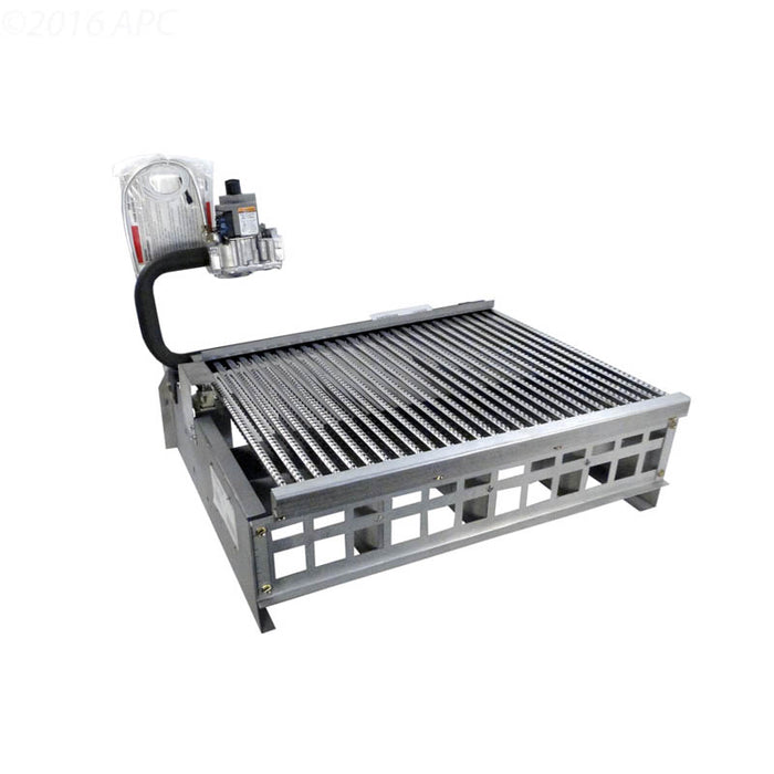 Raypak Digital Burner Tray with Natural Gas Valve 010410F