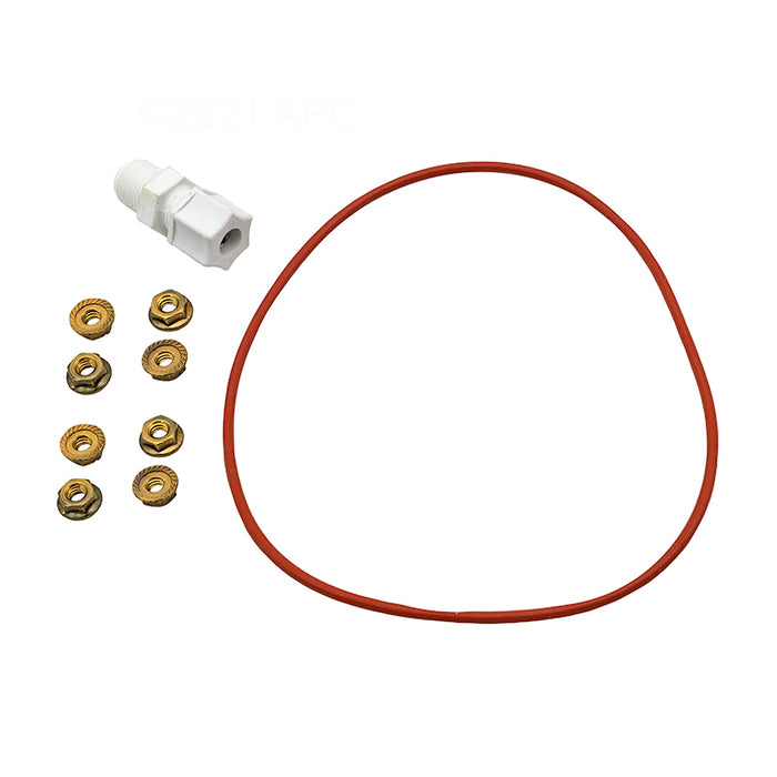Raypak Inlet/Outlet Header Complete 015547F