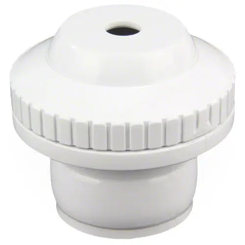 White plastic component on a white background