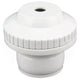 White plastic component on a white background