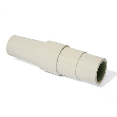 Roll of white paper on a white background