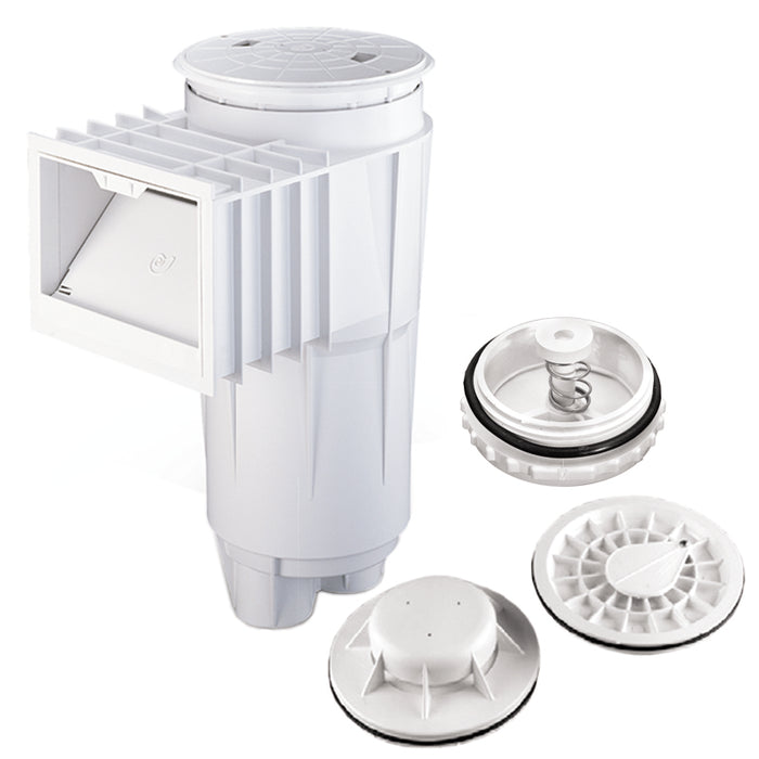 Pentair Bermuda Skimmer with Float and Equalizer Valve 506370 - Concrete Pools - 2" Slip Ports