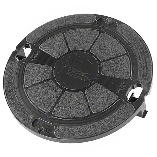 Black speaker cone with brand logo on a white background