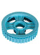 Blue gear on a white background