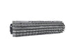 Gray bristle brush roller on a white background