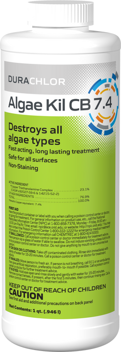 DuraChlor Algae Kil CB7.4 - Quart