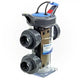 Hayward pool pump on a white background