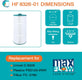 Hurricane Filter Cartridge HF8326-01
