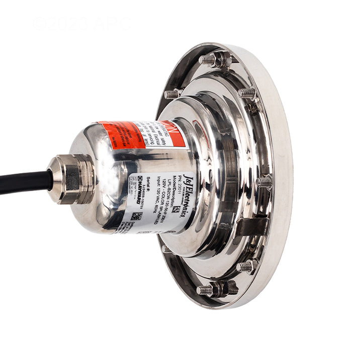 J&J Electronics ColorSplash LED Spa Light 23017 | 12 Volt | 150' Cord