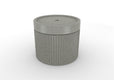TenJam Ripple Wide Table - River Rock