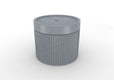 TenJam Ripple Wide Table - Gray Granite