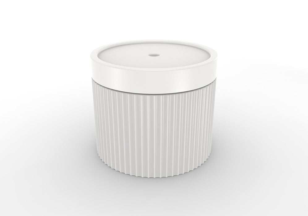 TenJam Ripple Wide Table - White