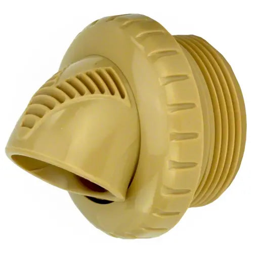 Beige garden sprinkler head on a white background