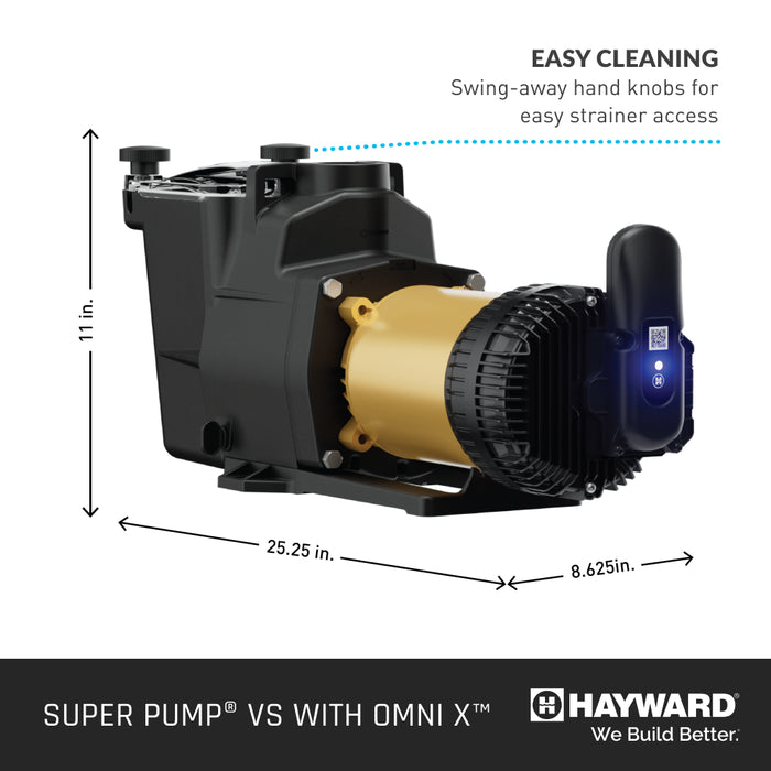 Hayward Super Pump VS 615 OL With OmniX W3VSP26615