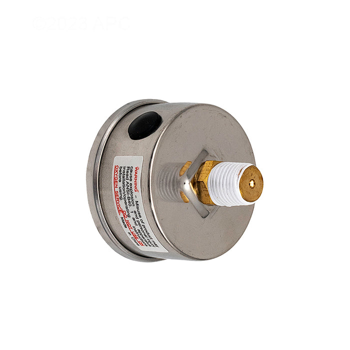 Waterway Pressure Gauge 830-4000SS