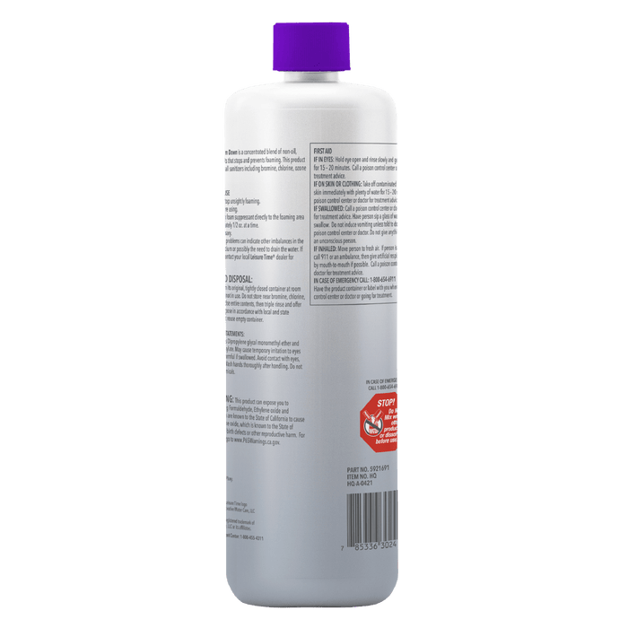 Leisure Time Foam Down - 32 Ounce