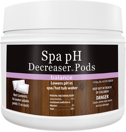 Natural Chemistry Spa pH Decreaser Pods