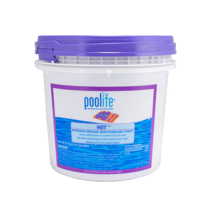 Poolife NST Calcium Hypochlorite Tablets - 10 Pounds