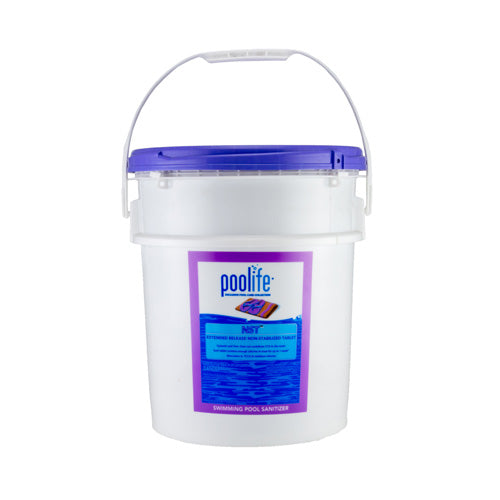 Poolife NST Calcium Hypochlorite Tablets - 44 Pounds