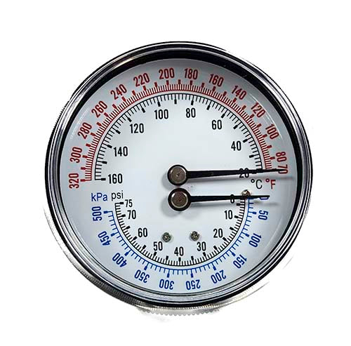 Pentair Tridicator Gauge 475603
