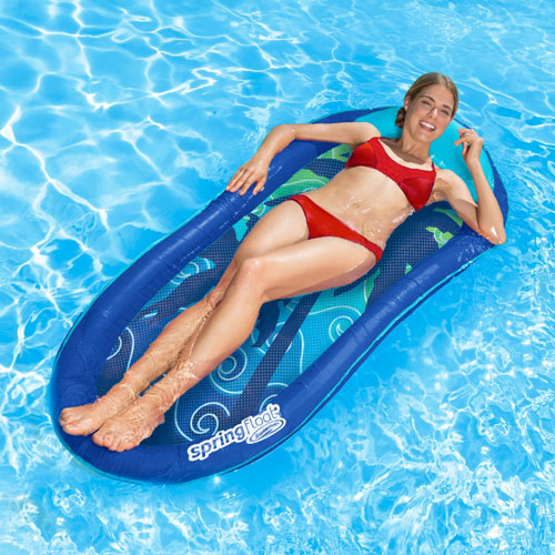 Swimways Graphic Print Spring Float