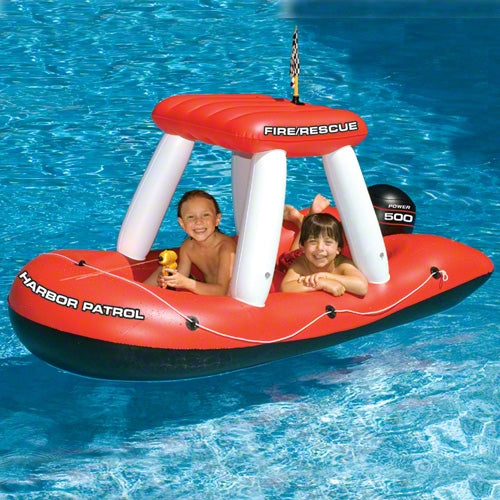 Swimline Fire Boat 90752. Swimline 90752. Pool Toy. — Sunplay