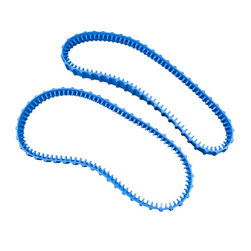 Blue rubber belt double
