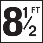 Inlays 6" Ceramic Tile Markers - FT Series - 4" Numbers