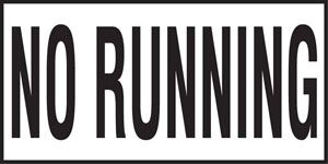 Inlays 6" Ceramic Waterline Tile Markers - TMG Series - 4" Letters