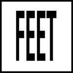 Inlays 6" Ceramic Waterline Tile Markers - TMG Series - 4" Letters