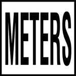 Inlays 6" Ceramic Waterline Tile Markers - TMG Series - 4" Letters