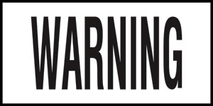 Inlays 6" Ceramic Waterline Tile Markers - TMG Series - 4" Letters