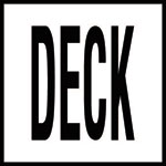 Inlays 6" Ceramic Waterline Tile Markers - TMG Series - 4" Letters