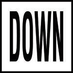 Inlays 6" Ceramic Waterline Tile Markers - TMG Series - 4" Letters