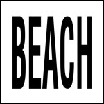 Inlays 6" Ceramic Waterline Tile Markers - TMG Series - 4" Letters