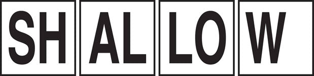 Inlays 6" Ceramic Tile Markers - MMG Series - 4" Letters