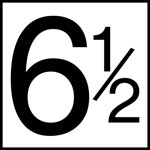 Inlays 8" Ceramic Tile Depth Markers - NO Series - 6" Numbers