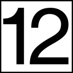 Inlays 8" Ceramic Tile Depth Markers - NO Series - 6" Numbers