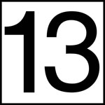 Inlays 8" Ceramic Tile Depth Markers - NO Series - 6" Numbers