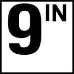 Inlays 6" Ceramic Tile Markers - IN Series - 4" Top Print Numbers